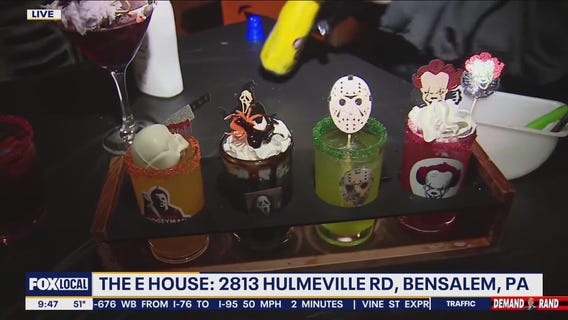 Halloween Cocktail Flights