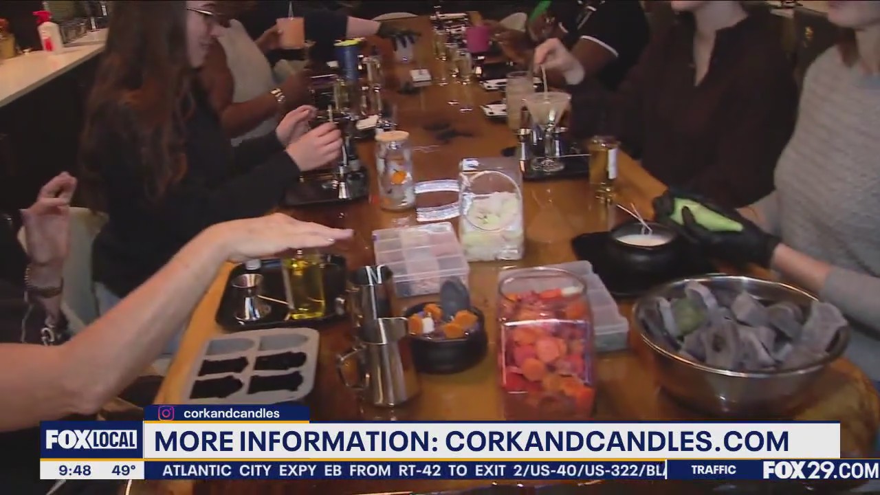 Cauldron Candle Making at Cork & Candles