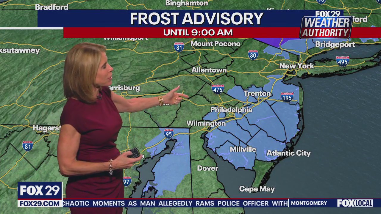 Weather Authority: Tuesday 3 a.m. forecast