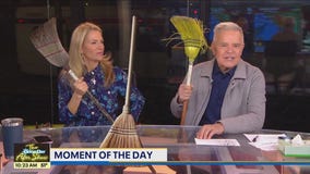 MOMENT OF THE DAY: Get Out The Brooms!