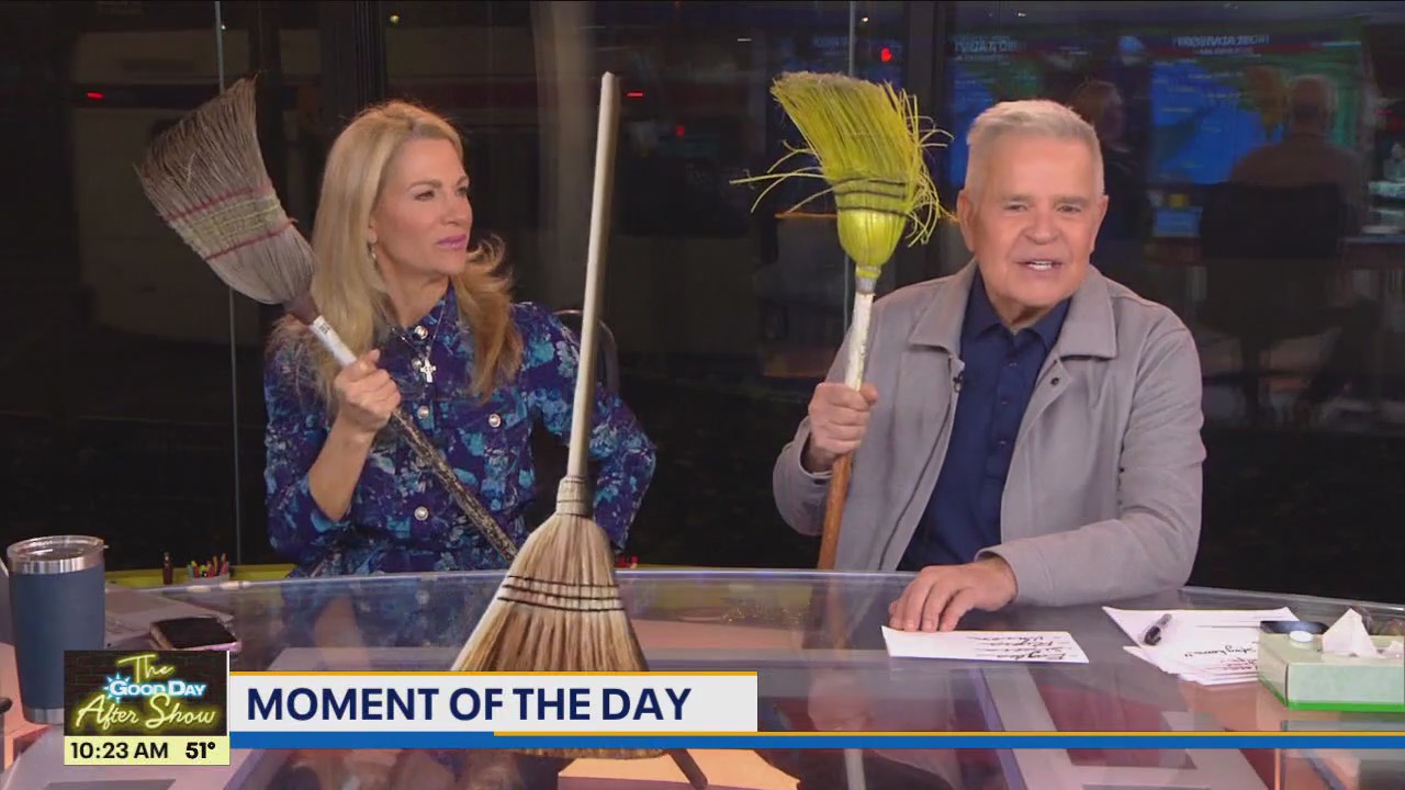 MOMENT OF THE DAY: Get Out The Brooms!