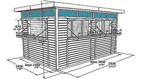 You can buy a DIY backyard bar on Amazon just in time for summer