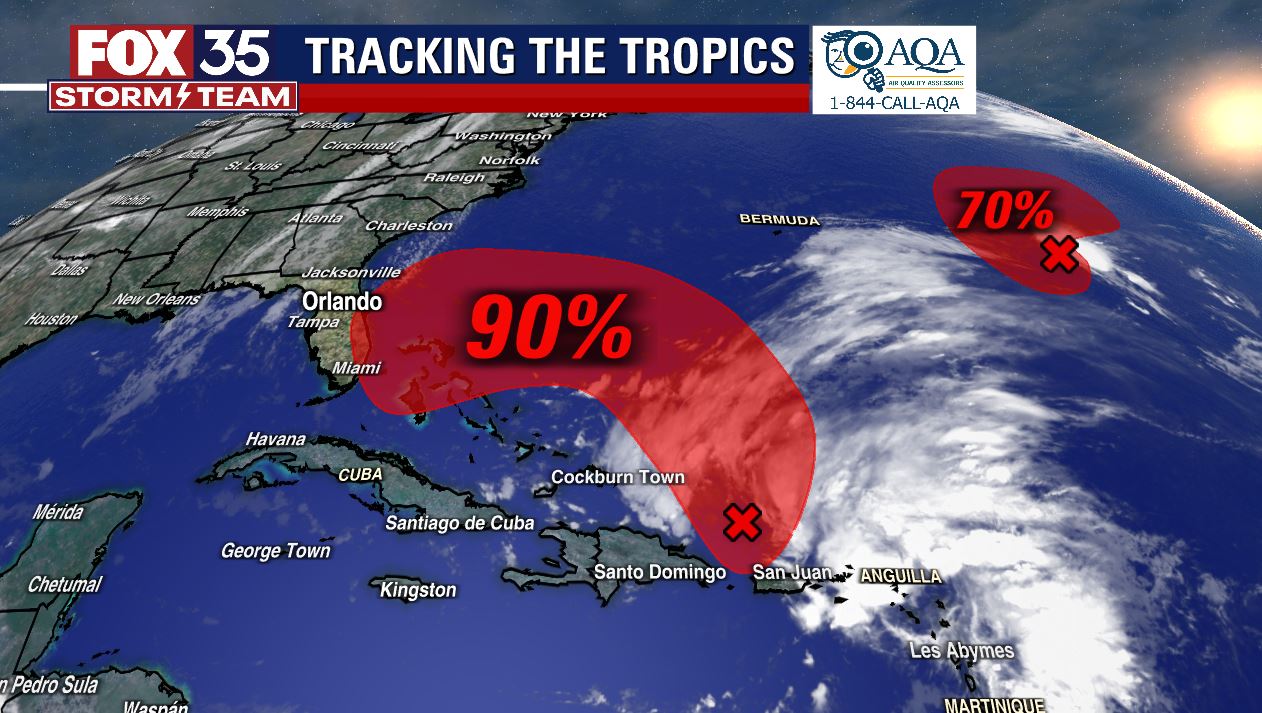 Tropical disturbance to impact Florida this week | FOX 35 Orlando
