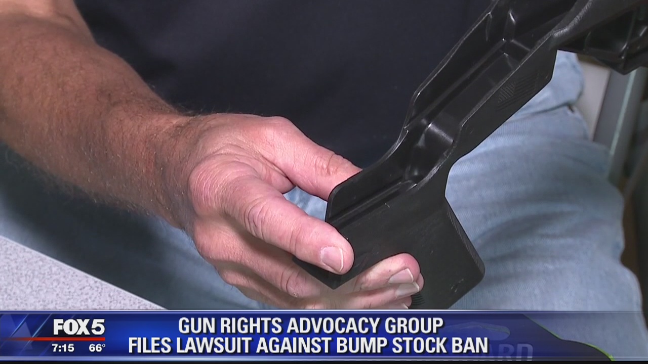 Gun rights advocates suing Maryland over bump stock ban
