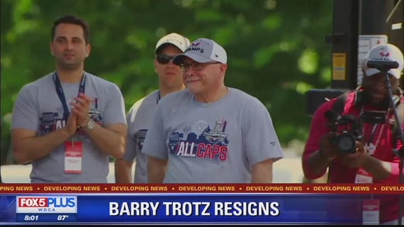 Barry Trotz steps down as Capitals head coach