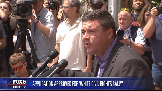 White nationalist seeks to hold 'White Civil Rights Rally' near White House