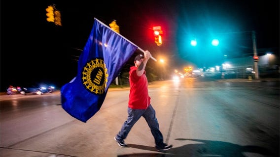 Nearly 50K auto workers strike against GM