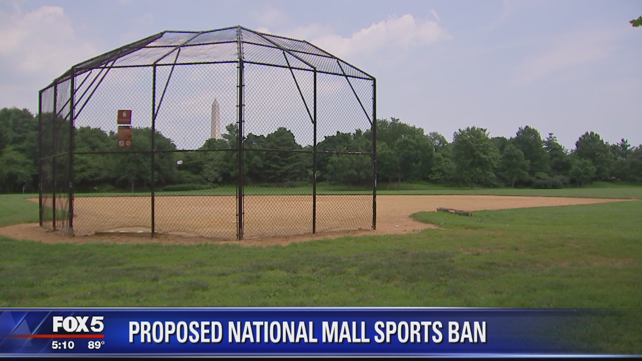 Locals to speak out on proposal to ban organized sports on National Mall fields