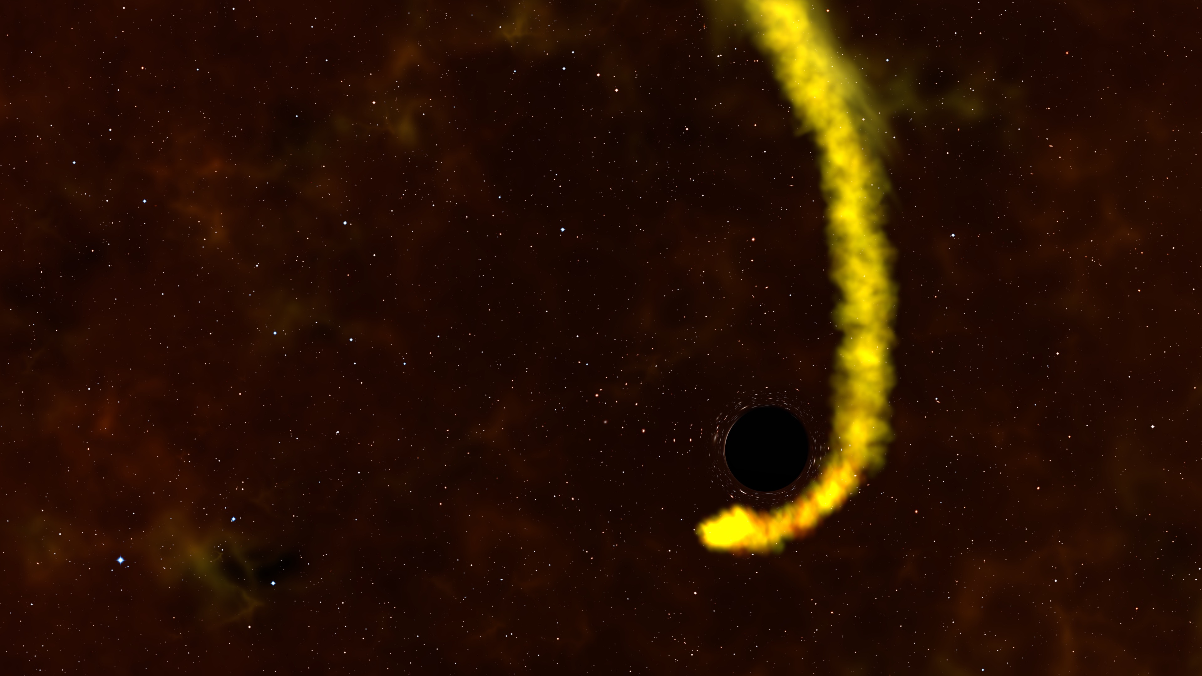 NASA satellite spots star-shredding supermassive black hole