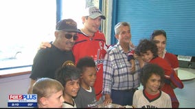 Capitals' Alex Ovechkin, Ted Leonsis bring Stanley Cup to Fort Dupont Ice Arena