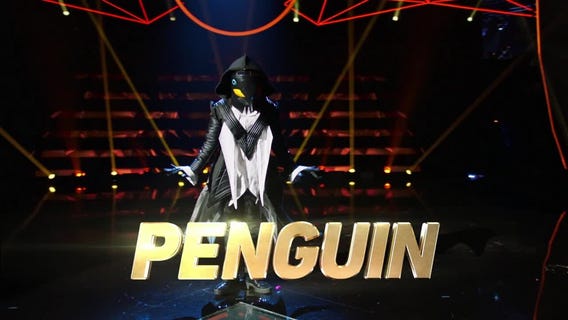 Fearless penguin is ready to ice out the masked competition