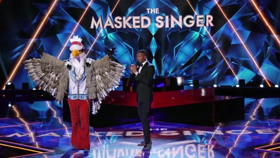 The Masked Singer unmasks the eagle