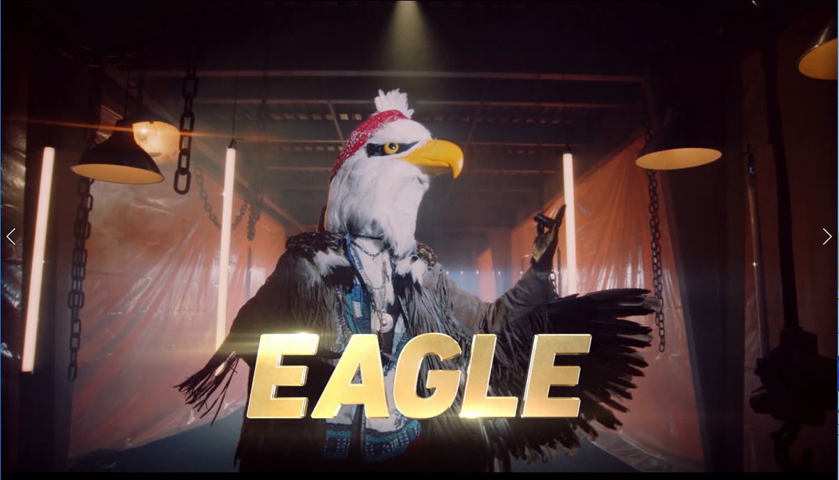 Eagle in 'The Masked Singer' season 2 is ready to soar straight past the competition