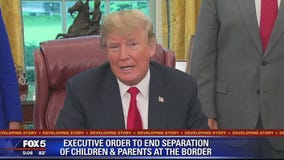 President Trump signs executive order stopping family separations at border