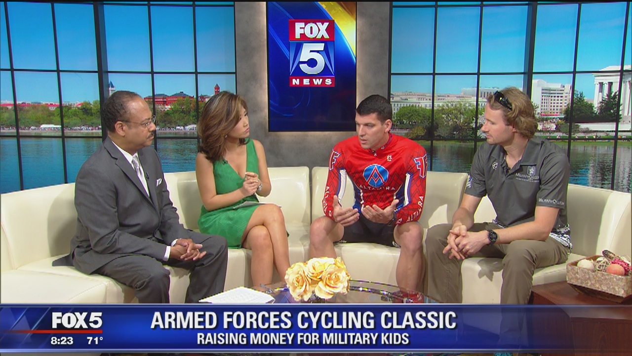 Armed Forces Cycling Classic fundraiser for Our Military Kids
