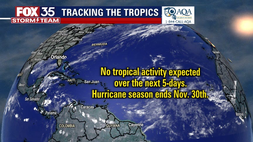 Tracking the Tropics: November 19, 2022 | FOX 35 Orlando