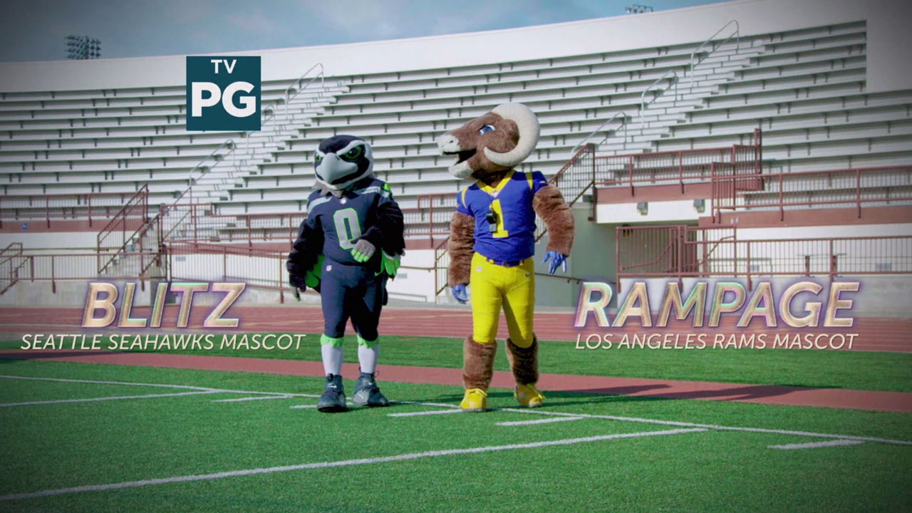 NFL mascots show the ropes to 'Masked Singer' contestants