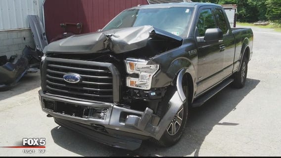 Navy veteran's truck brought in for repairs crashed by Virginia car dealership employee