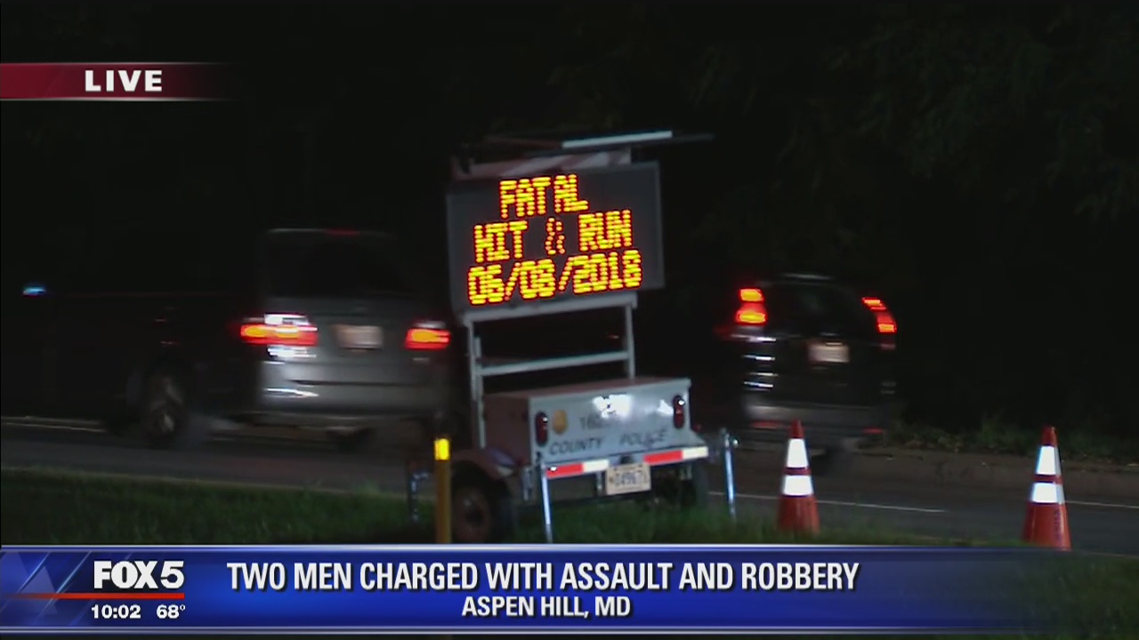 2 arrested for beating, robbing man just before he was killed in Montgomery County hit-and-run crash