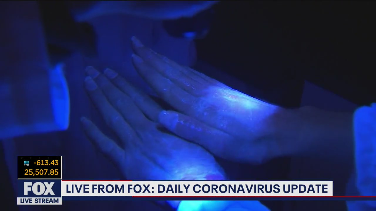 Does your hand washing pass the black light test?