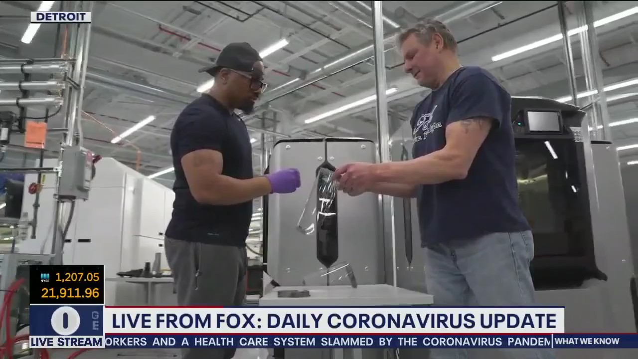 Motor City switching gears to help fight coronavirus pandemic