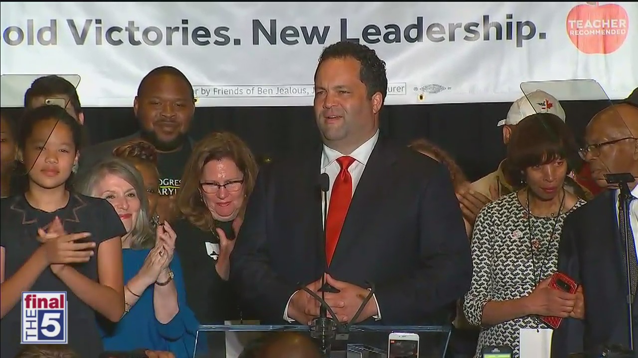 Former NAACP president Ben Jealous wins Democratic governor nomination in Maryland