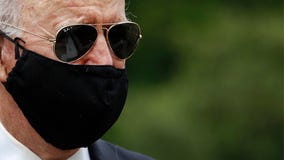 Biden makes first in-person appearance on Memorial Day