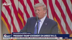 Trump threatens to deploy military unless states halt violent protests
