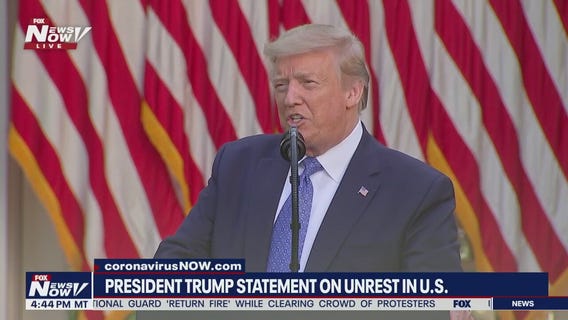 Trump threatens to deploy military unless states halt violent protests