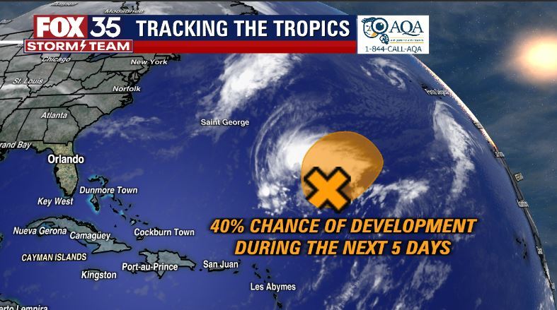 RARE: New tropical disturbance forms in Atlantic days after end of ...