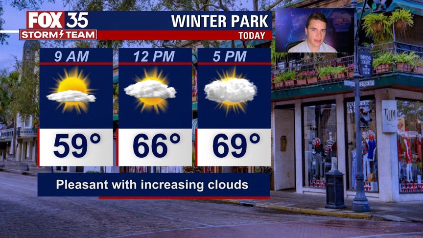 Chilly weekend in Central Florida