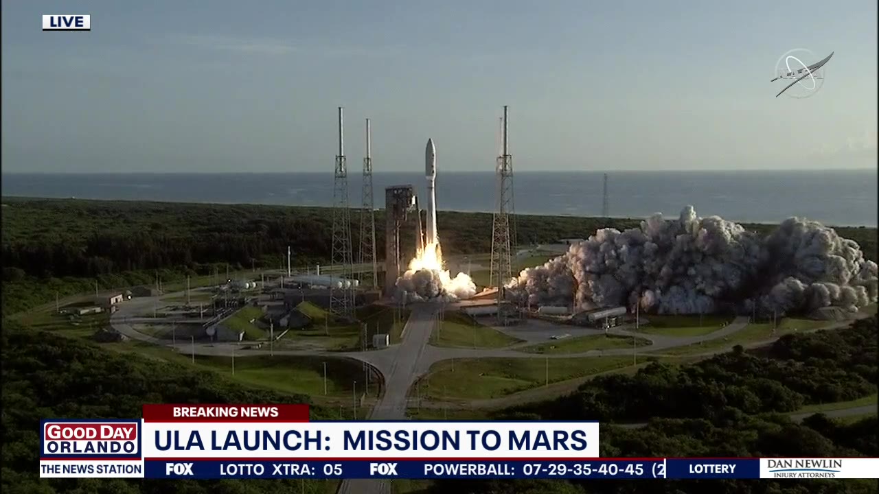ULA launch: Mission to Mars