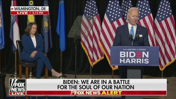Biden officially introduces Harris as Democratic running mate