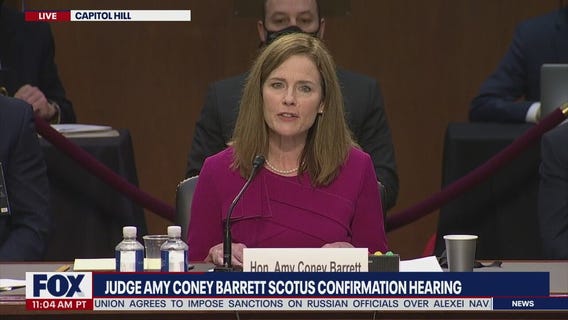 Judge Amy Coney Barrett gives opening statement at Supreme Court confirmation hearing