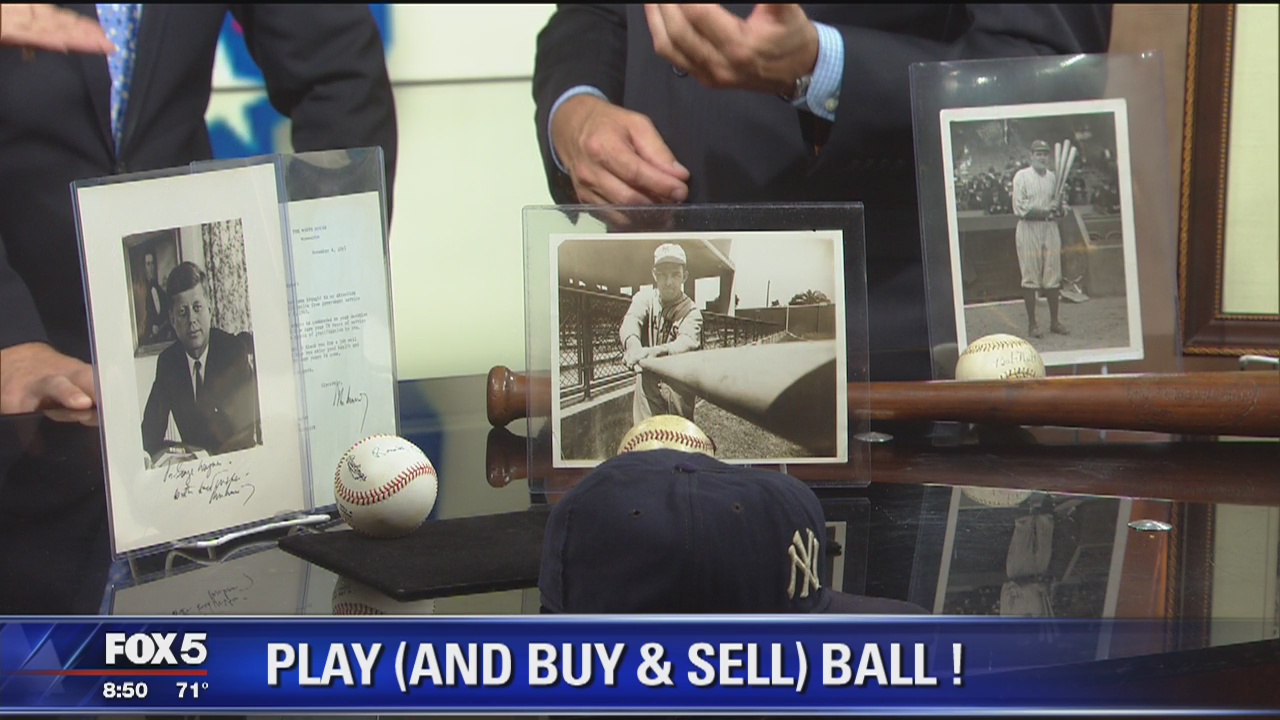 Get your sports memorabilia appraised at All-Star FanFest