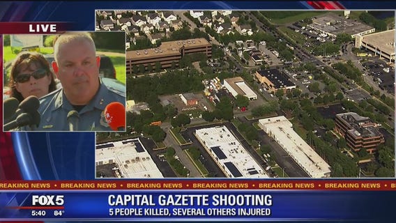 Police: 5 killed, several others hospitalized after Capital Gazette shooting; suspect in custody