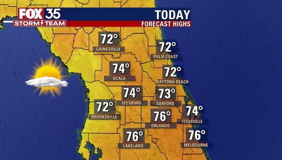 Weather Forecast: January 9, 2023