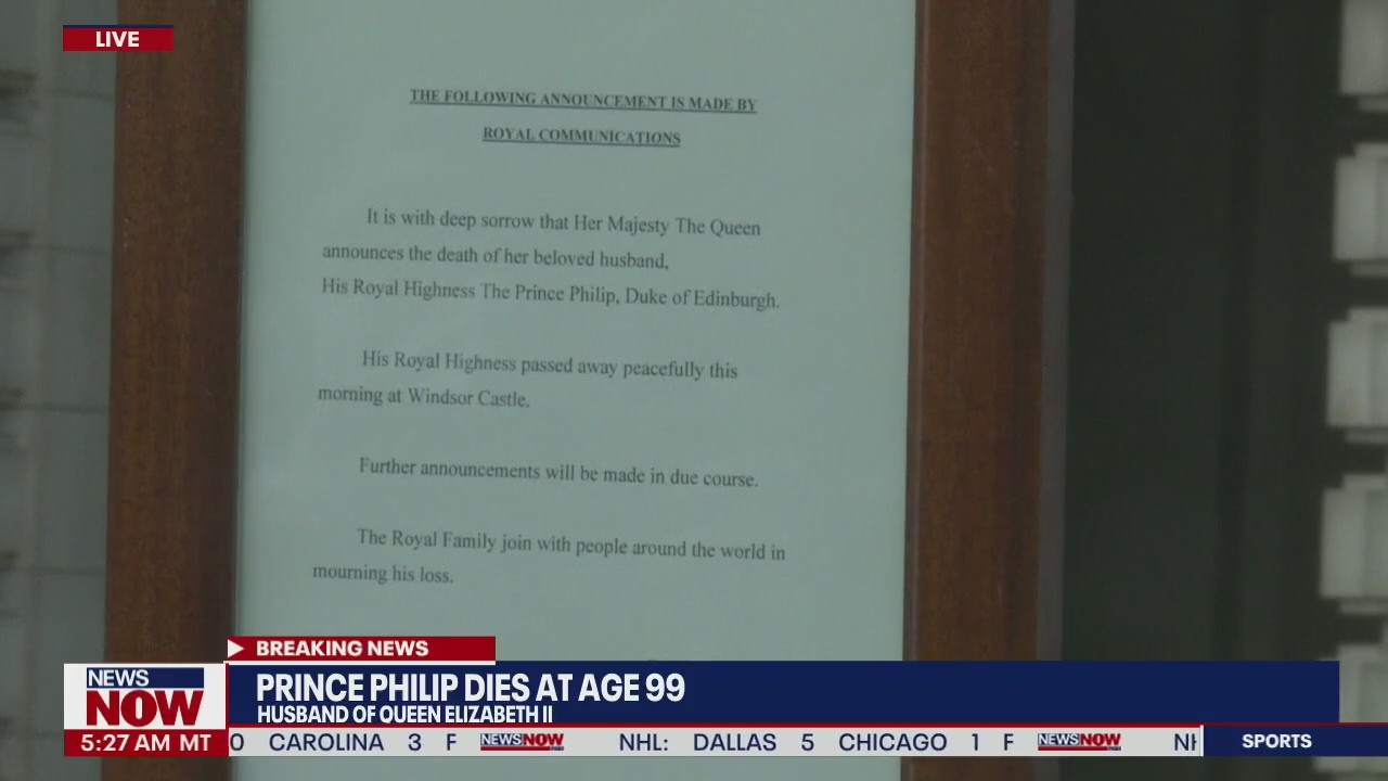 Prince Philip, Duke of Edinburgh and Queen Elizabeth II's husband, dead at 99 | NewsNOW from FOX