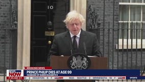 UK Prime Minister Boris Johnson reacts to Prince Philip's death | NewsNOW from FOX