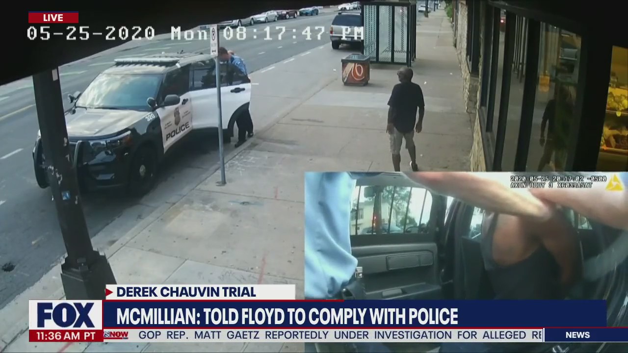 George Floyd witness breaks down while remembering arrest