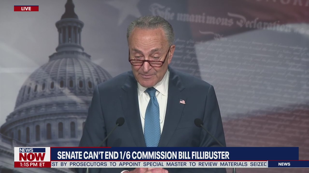 Schumer discusses GOP blocking bipartisan probe of deadly Jan. 6 riot