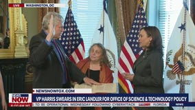 Kamala Harris swears in Eric Lander | NewsNOW from FOX