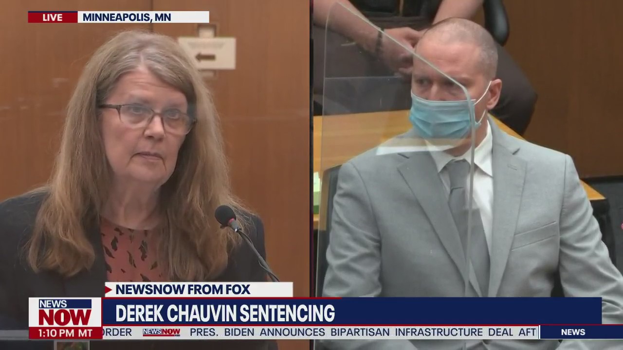 Derek Chauvin sentencing: Mother calls him 'favorite son,' says he's not a racist