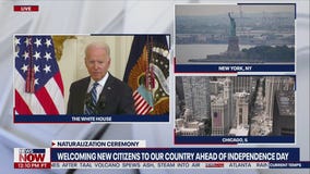 Biden addresses new citizens at White House naturalization ceremony