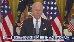 Biden announces next steps in COVID-19 vaccination push
