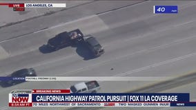 Erratic driving & crash during California police chase | LiveNOW from FOX
