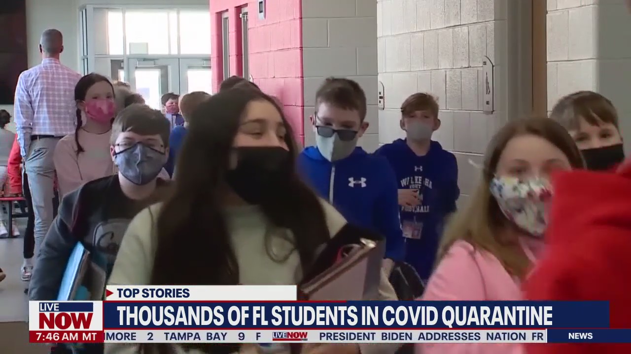 5,600 Hillsborough students quarantined due to COVID-19 | LiveNOW from FOX