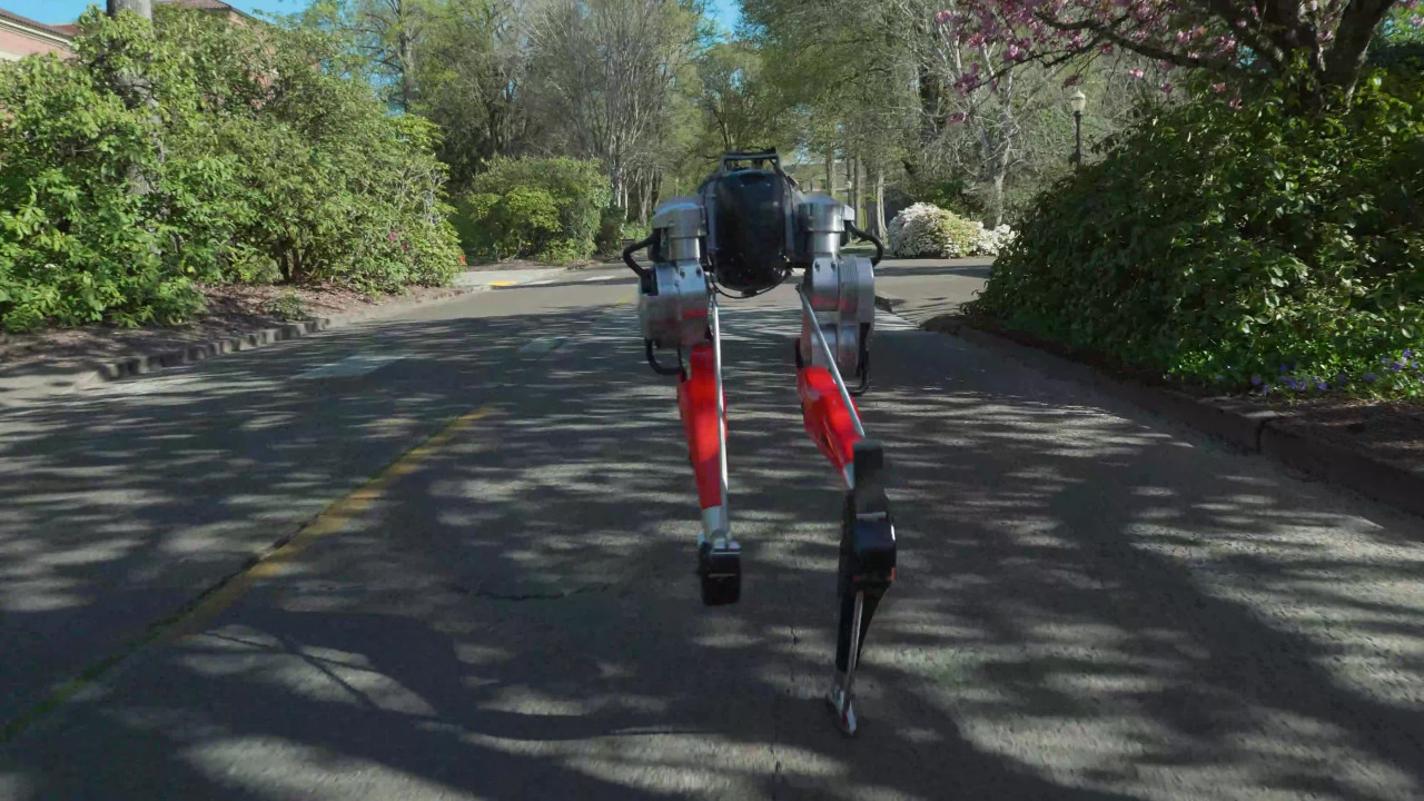 Bipedal robot completes a 5k run