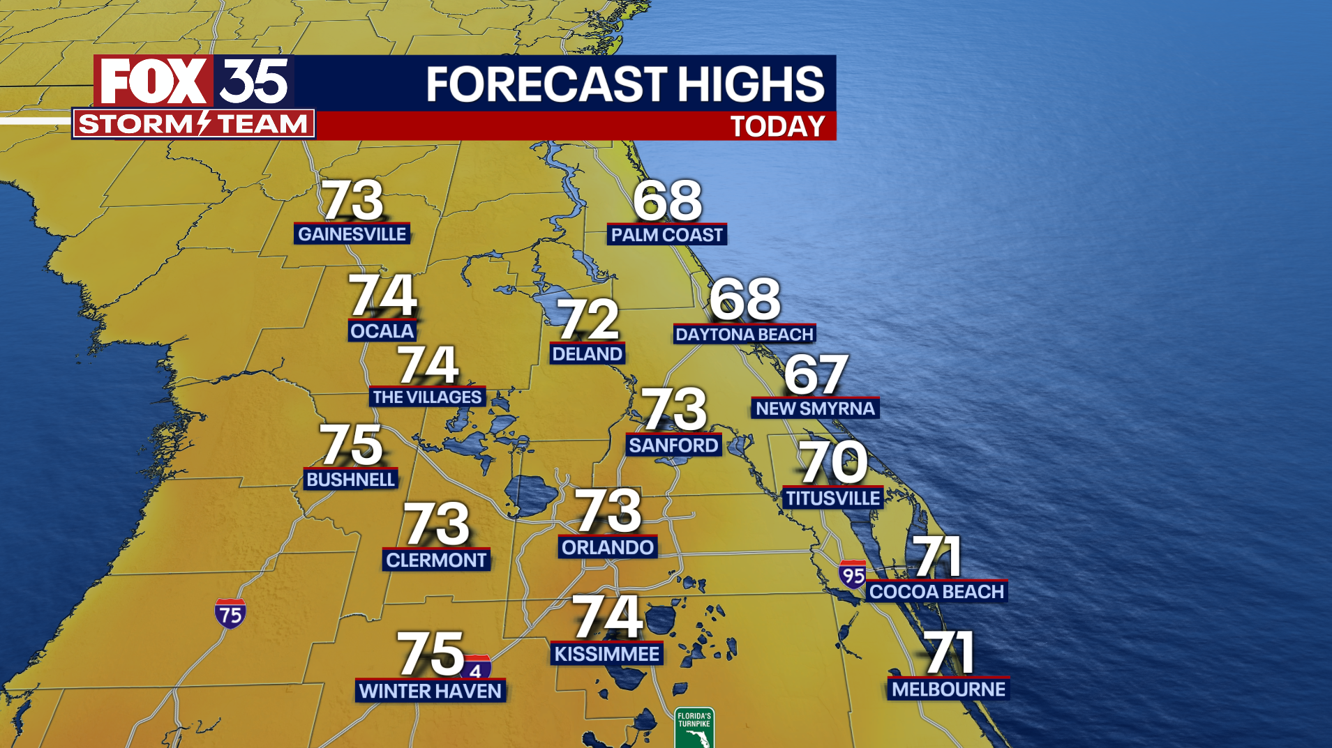 Weather Forecast: February 6, 2023