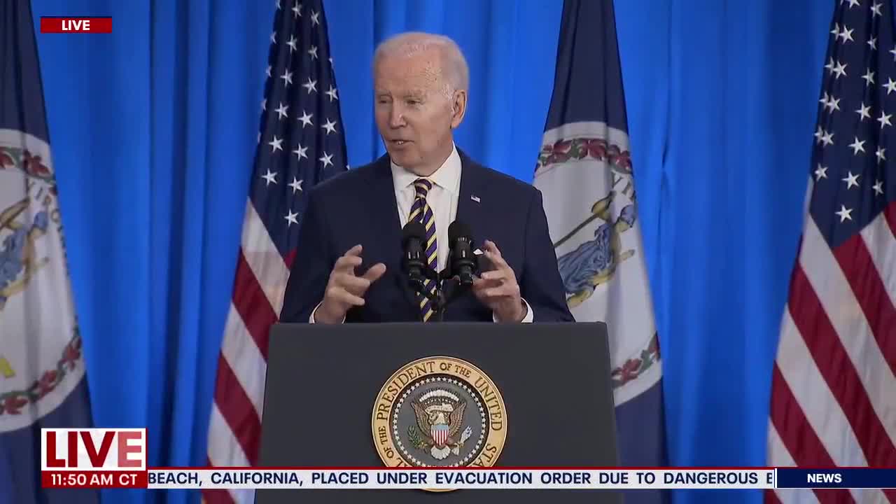 Biden speaks on lowering prescription drug costs